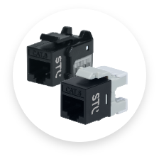 Cat 6 and 6A UTP Jack Module