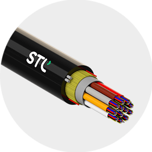 Aerial fibre deployment using YogaLite technology