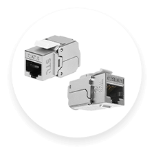 Cat 6 and 6A STP Jack Module